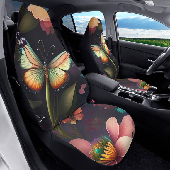 Whimsical Butterfly Front Car Seat Covers