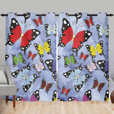Cool Butterfly Long Home Curtain