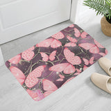 Classic Butterfly Plush Doormat