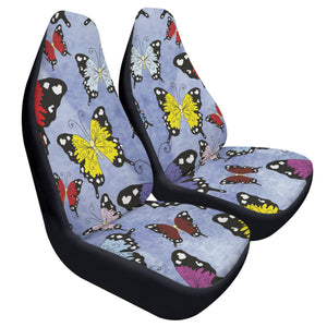 Cool Butterfly Soft Front Car Seat Covers