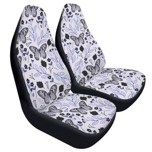Amethyst Butterfly Front Car Seat Covers