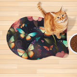 Whimsical Butterfly Cute Paws Pet Rug