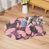 Classic Butterfly Cute Paws Pet Rug