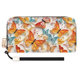 Quilt Butterfly Casual Clutch Wallet