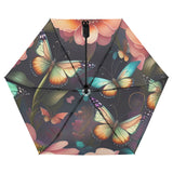 Whimsical Butterfly Manual Folding Umbrella
