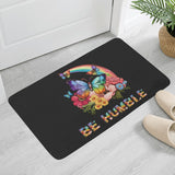 Be Humble Rainbow Butterfly Plush Doormat