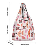 Seemly Butterfly Grocery Bags - 3 Pack