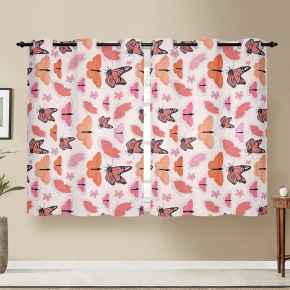 Seemly Butterfly Home Curtain