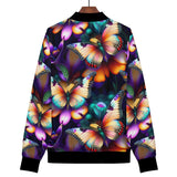 Colorful Butterfly Women's Bomber Jacket