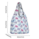 Mega Butterfly Grocery Bags - 3 Pack