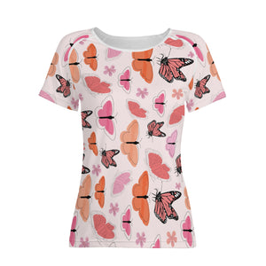 Seemly Butterfly Women's All-Over Print T Shirt