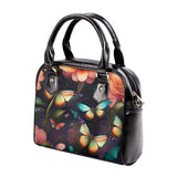 Whimsical Butterfly PU Shoulder Handbag