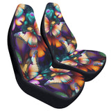 Colorful Butterfly Front Car Seat Covers