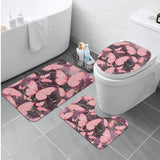 Classic Butterfly Bath Room Toilet Set