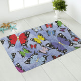 Cool Butterfly Plush Doormat