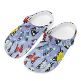 Cool Butterfly Printed Women's Classic Clogs