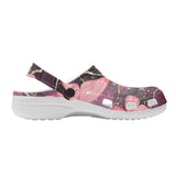 Classic Butterfly Printed Women's Crocs Clogs