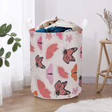 Seemly Butterfly Round Laundry Basket