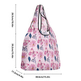 Flower Butterfly Grocery Bags - 3 Pack