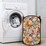 Quilt Butterfly Laundry Hamper