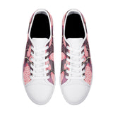 Classic Butterfly Womens Low Top Canvas Shoes
