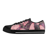 Classic Butterfly Womens Low Top Canvas Shoes