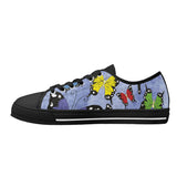 Cool Butterfly Womens Low Top Canvas Shoes