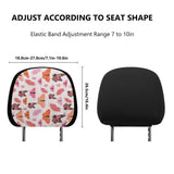 Seemly Butterfly Car Headrest Covers