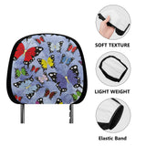 Cool Butterfly Car Headrest Covers