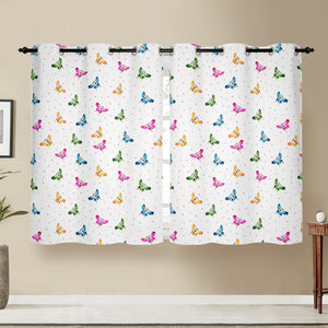 Seamless Butterfly Home Curtain