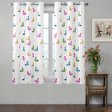 Seamless Butterfly Home Curtain