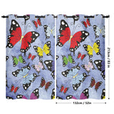 Cool Butterfly Long Home Curtain