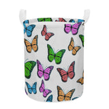 Butterfly Round Laundry Basket