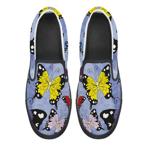 Cool Butterfly Women's Slip On Shoes