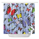 Cool Butterfly Shower Curtain