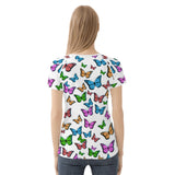 Butterfly Women's All-Over Print T Shirt