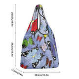 3 Pack Of Cool Butterfly Grocery Bags