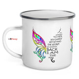 They Whispered To Her Enamel Butterfly Mugs Left Hand View - iPlexy.com
