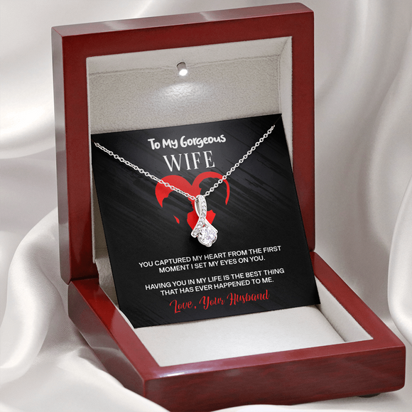 You-Captured-My-Heart-Message-Card-Alluring-Beauty-Necklace-Gift-For-Wife-Silver-iPlexy-Online-Gift-Shop