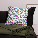 Butterfly Basic Pillow With Stuffing