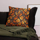 Monarch Butterfly Pillow With Stuffing